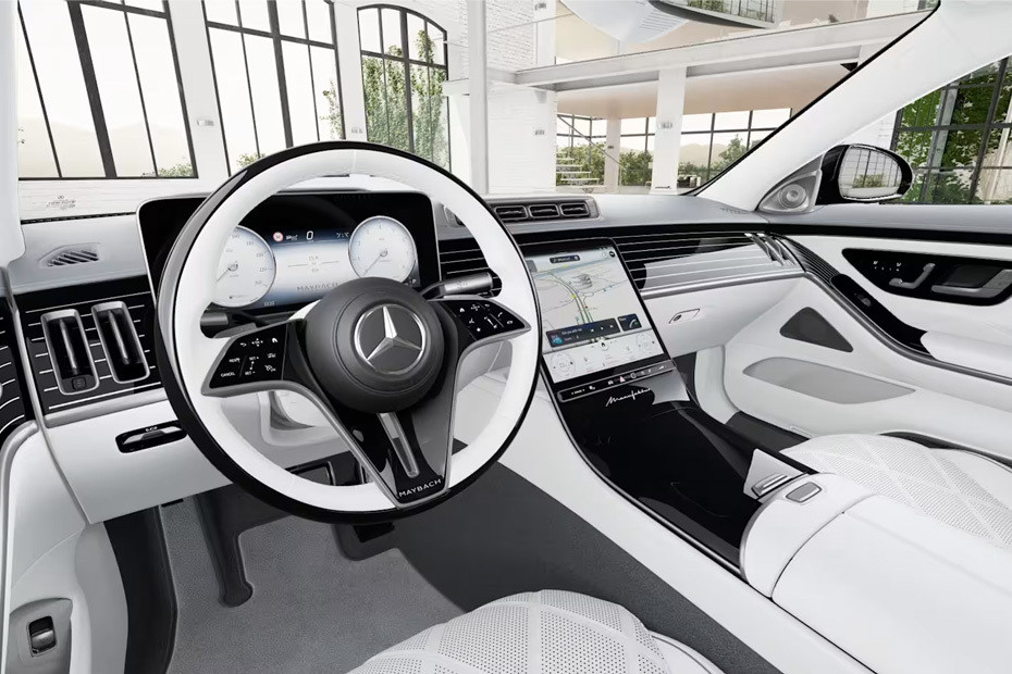 Dashboard View of Maybach S Class