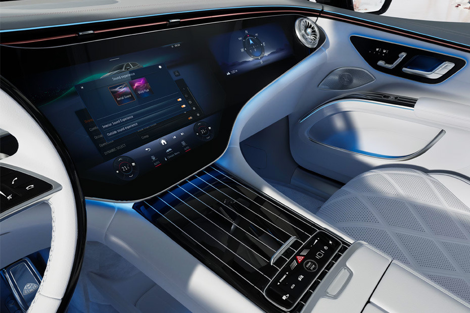 Maybach EQS Center Console