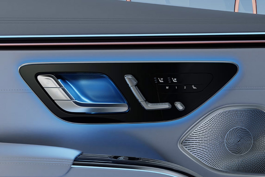 door handle interior of Mercedes-Benz Maybach EQS