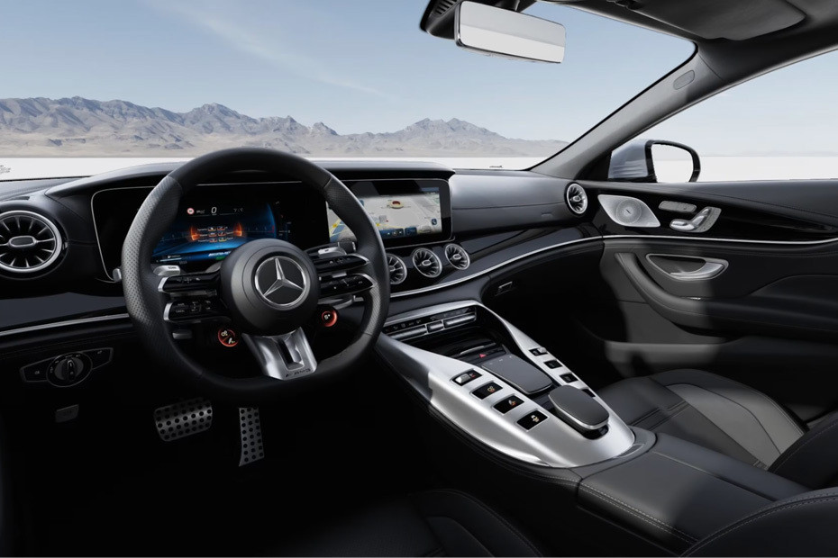 Dashboard View of AMG GT 4 DOOR