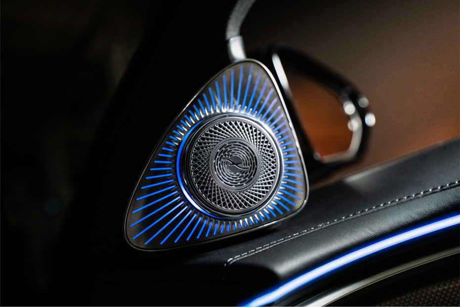 Speakers View of Mercedes-Benz S Class in UAE