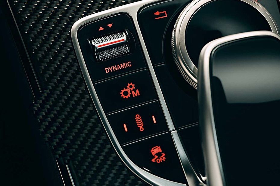Center Controls of Mercedes-Benz C-Class Coupe in UAE
