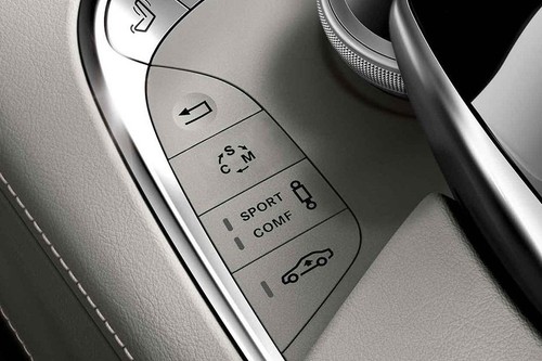 Center Controls of Mercedes-Benz S-Class Coupe