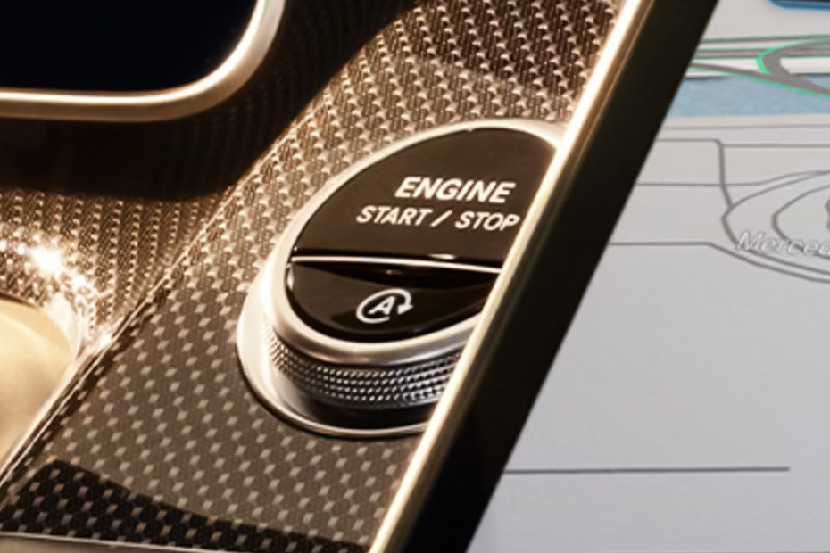 Mercedes-Benz S-Class Sedan Engine Start Stop Button in UAE