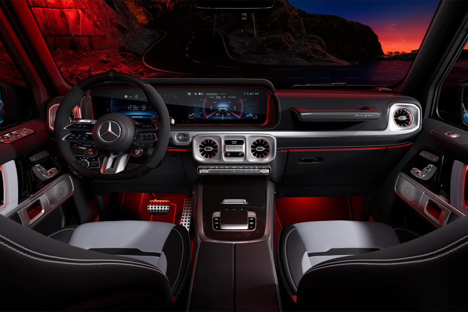 Dashboard View of G-Class Dashboard View of G-Class