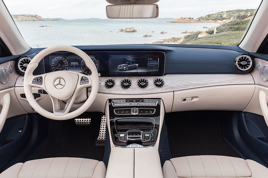 Dashboard View of E-Class Cabriolet in UAE