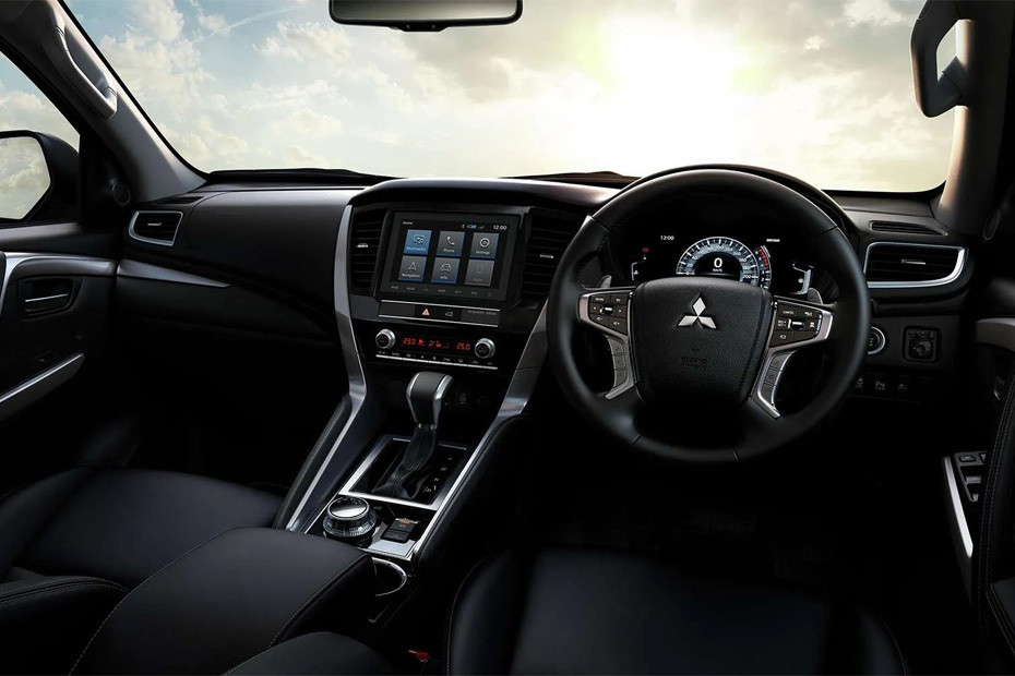 Dashboard View of Pajero Sport in UAE