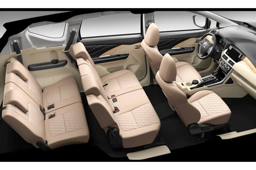 Mitsubishi Xpander Front And Rear Seats Together