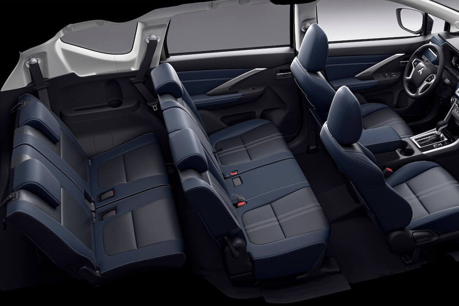 Mitsubishi Xpander Cross Front And Rear Seats Together
