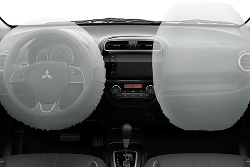 Mitsubishi Mirage AirBags View