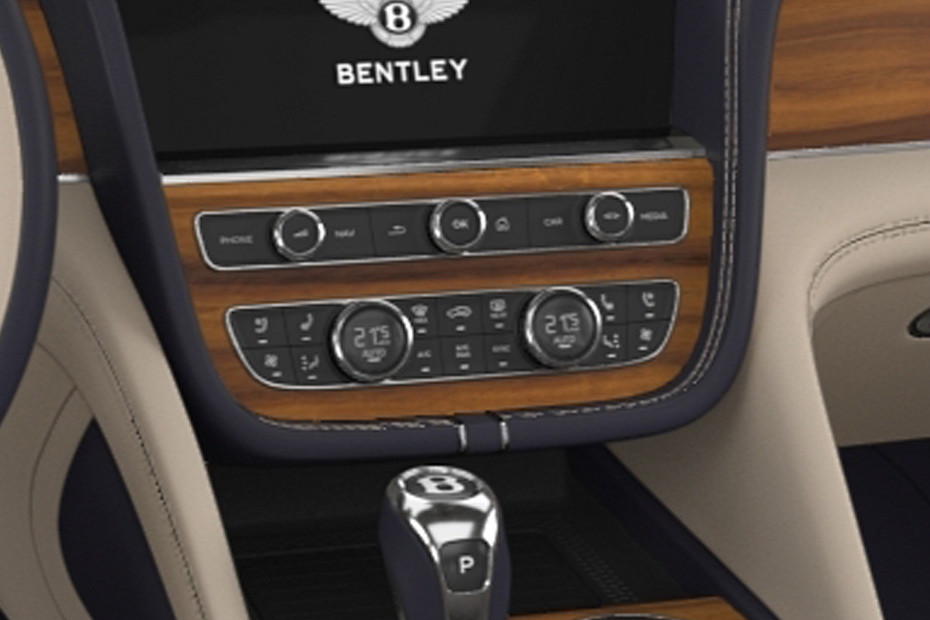 Front AC Controls of Bentley Bentayga in UAE