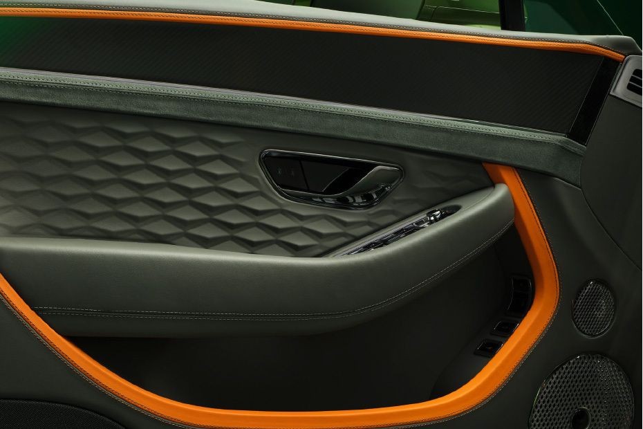 door handle interior of Bentley Continental GTC in UAE