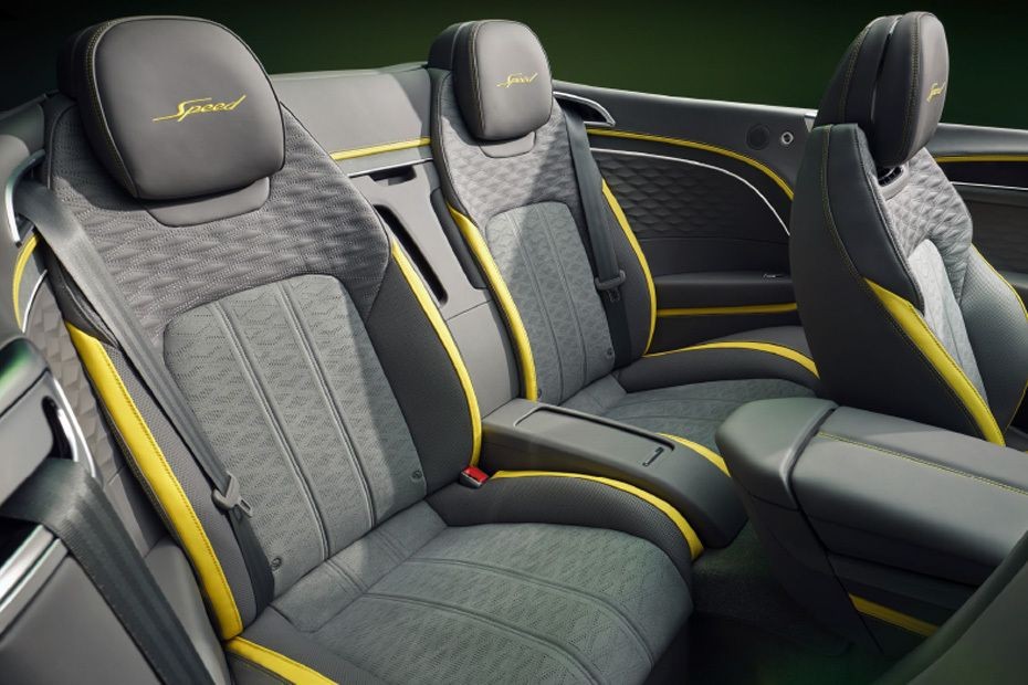 Bentley Continental GTC Rear Seats in UAE