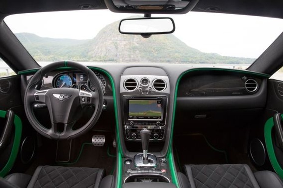 Dashboard View of Continental GT3-R in UAE