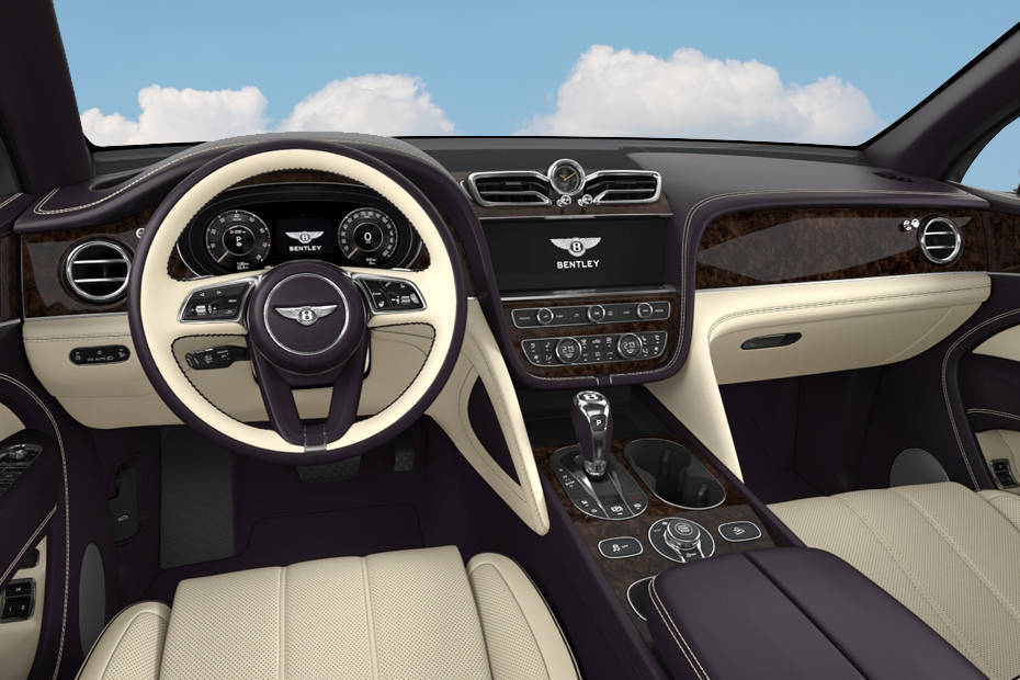 Dashboard View of Bentayga EWB Dashboard View of Bentayga EWB