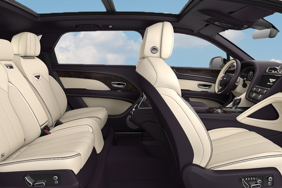Bentley Bentayga EWB Front And Rear Seats Together in UAE