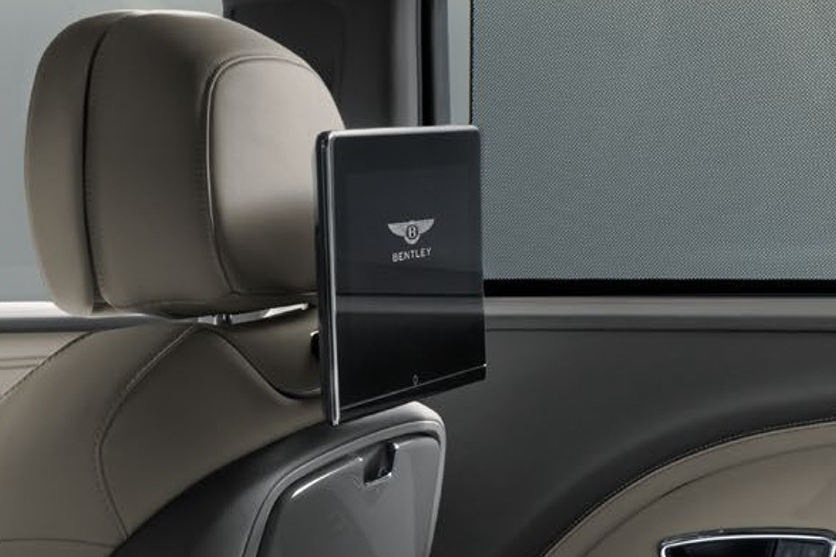 Rear Seat Entertainment of Bentley Bentayga EWB in UAE