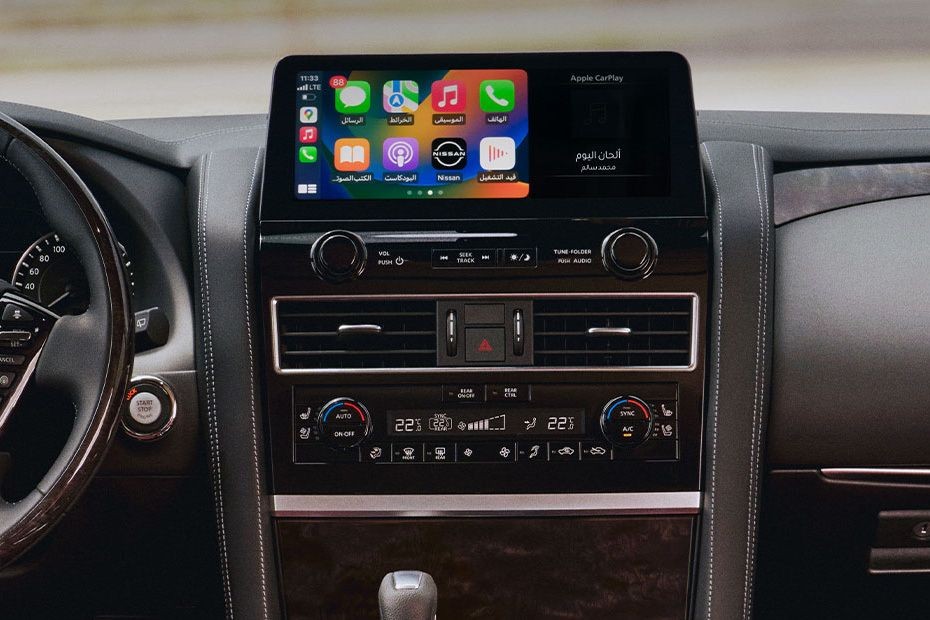 Patrol (2022-2024) touch screen in UAE