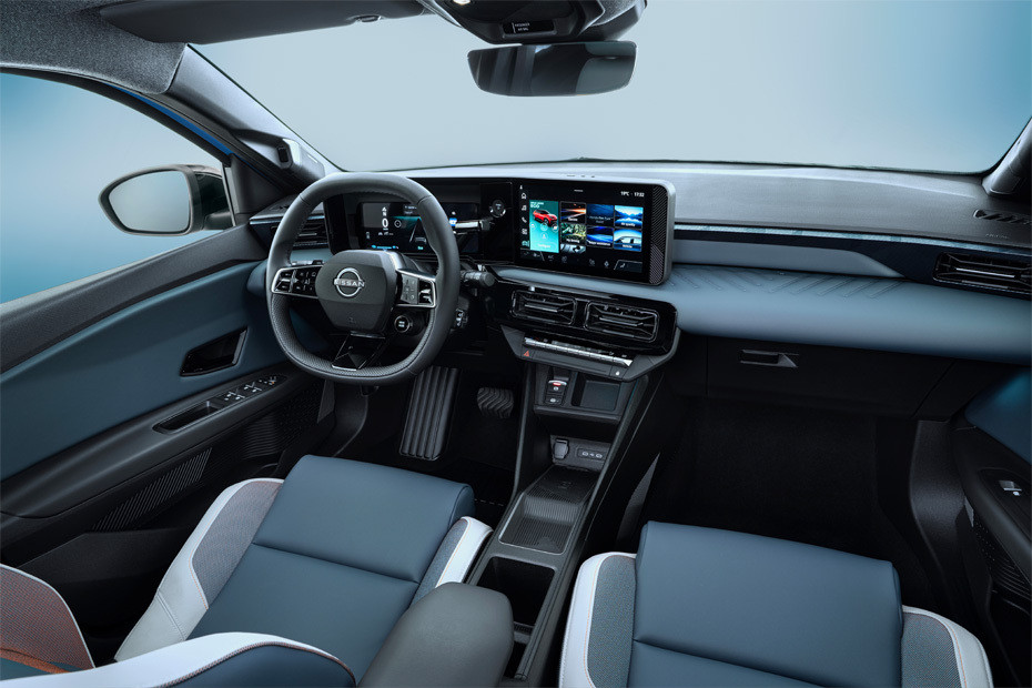 Dashboard View of Micra EV in UAE