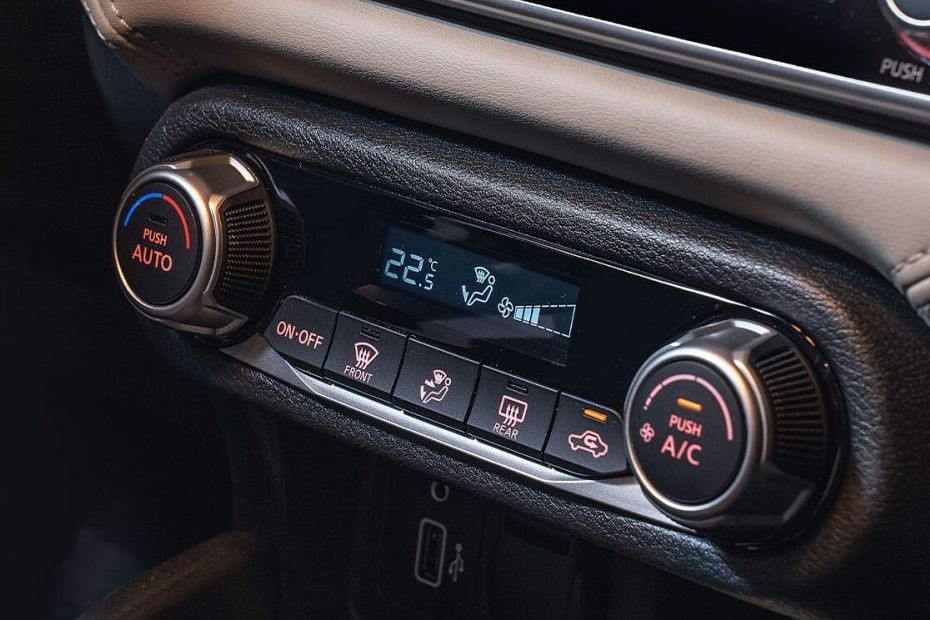 Front AC Controls of Nissan Sunny(2017-2023) in UAE