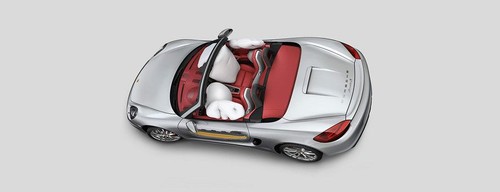 Porsche Boxster AirBags View