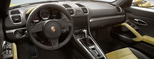 Dashboard View of Boxster