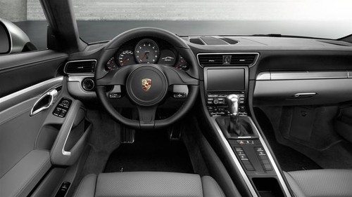 Dashboard View of 911 Carrera
