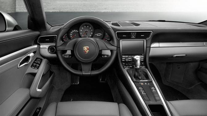 Dashboard View of 911 Carrera 4S Cabriolet Dashboard View of 911 Carrera 4S Cabriolet