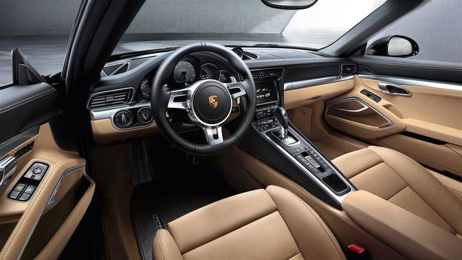 Dashboard View of 911 Targa 4 Dashboard View of 911 Targa 4