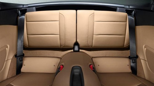 Porsche 911 Targa 4S Rear Seats