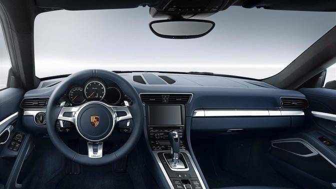 Dashboard View of 911 Turbo Cabriolet Dashboard View of 911 Turbo Cabriolet