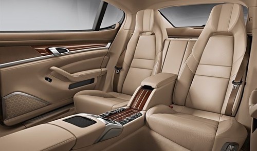 Porsche Panamera S E-Hybrid Rear Seats