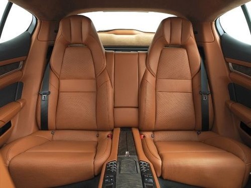 Porsche Panamera Turbo Rear Seats