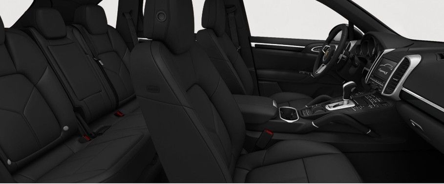 Porsche Cayenne S Rear Seats