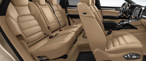 Porsche Cayenne Turbo Rear Seats