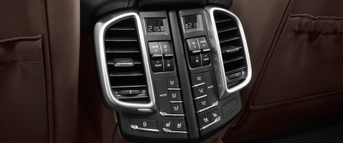 Cayenne Turbo Rear AC Controls