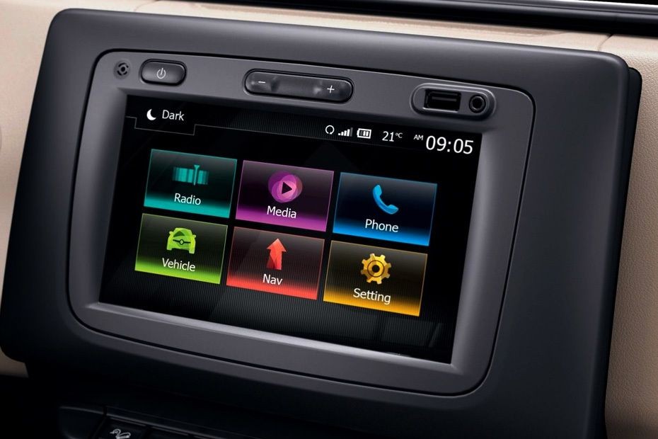 Duster touch screen in UAE