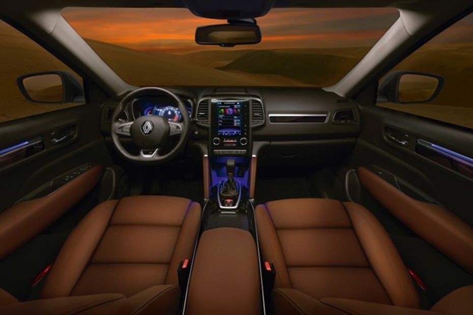 Dashboard View of Koleos (2023-2024) in UAE