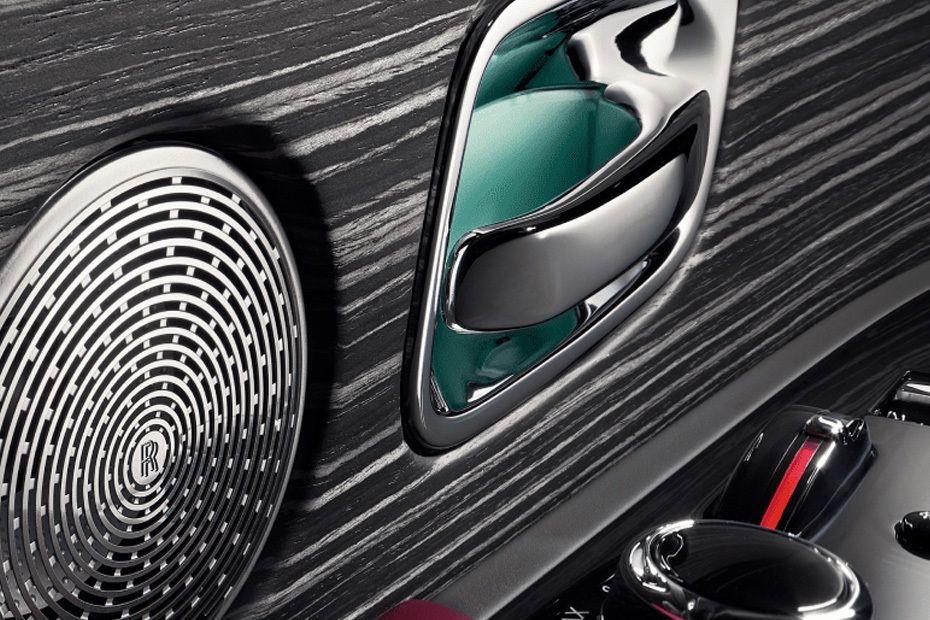 Speakers View of Rolls Royce Phantom in UAE