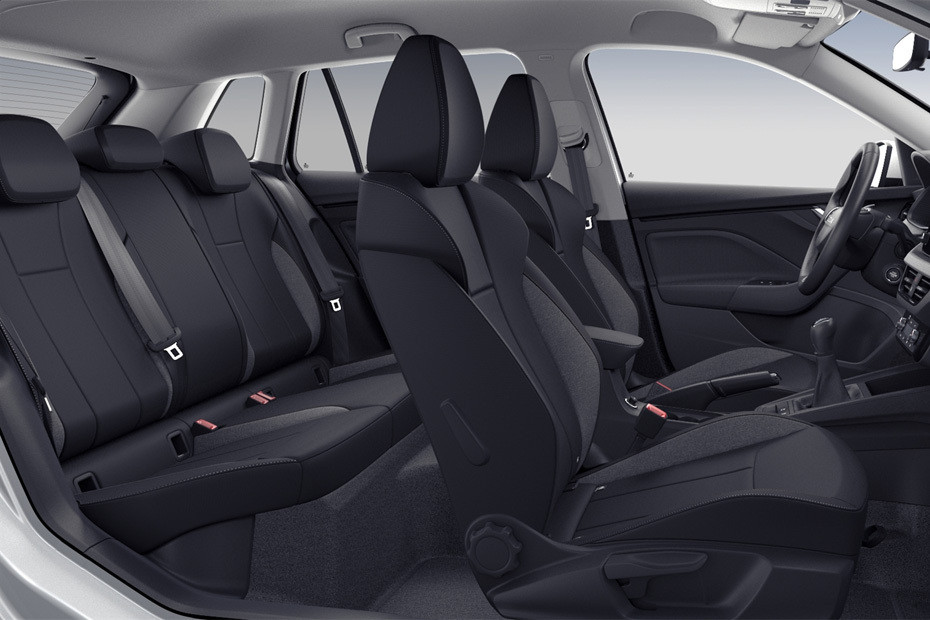 Skoda Kamiq Front And Rear Seats Together in UAE