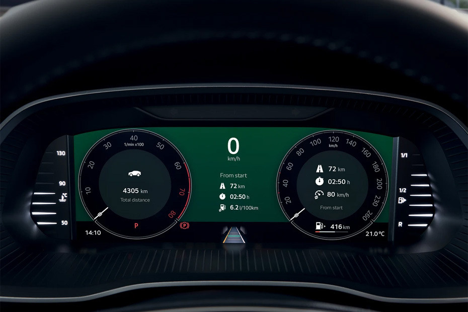 Octavia RS TachoMeter in UAE