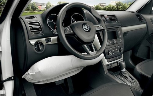 Skoda Yeti AirBags View
