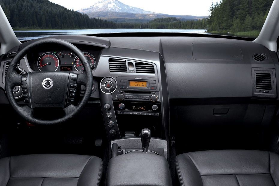 Dashboard View of Actyon Sport in UAE