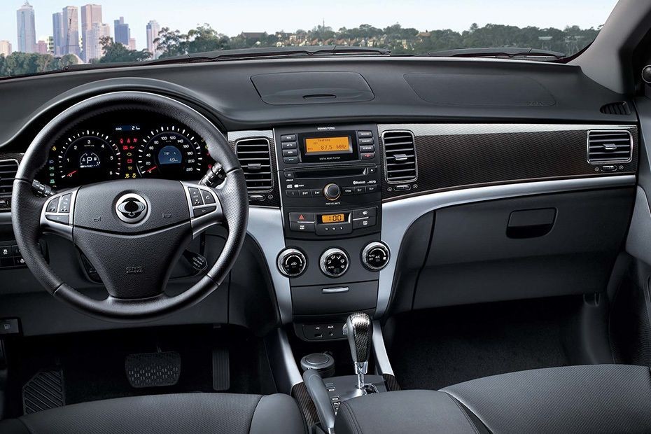 Dashboard View of Korando in UAE