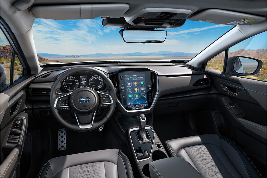 Dashboard View of Crosstrek in UAE