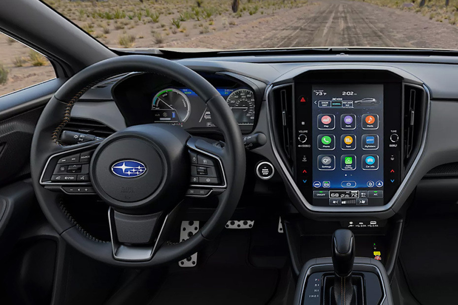 Dashboard View of Crosstrek Hybrid Dashboard View of Crosstrek Hybrid