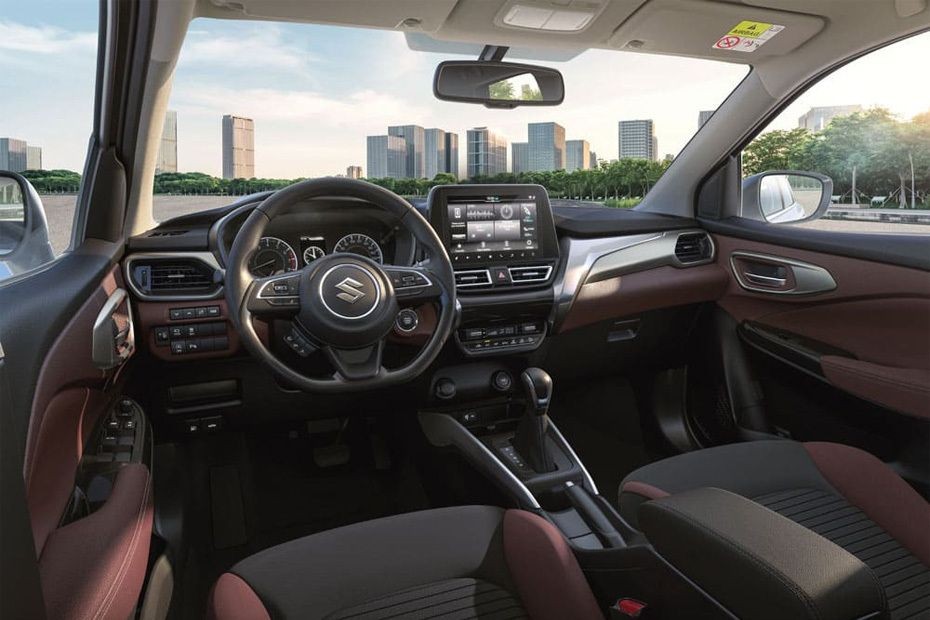 Dashboard View of Fronx in UAE