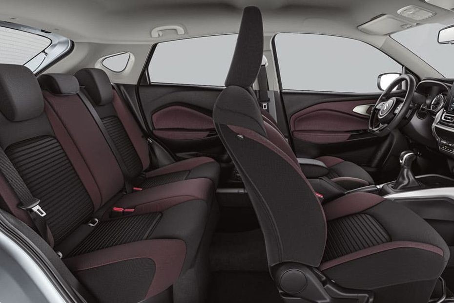 Suzuki Fronx Front And Rear Seats Together in UAE