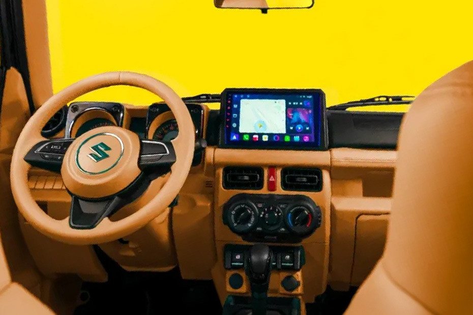 Dashboard View of Jimny Art Edition