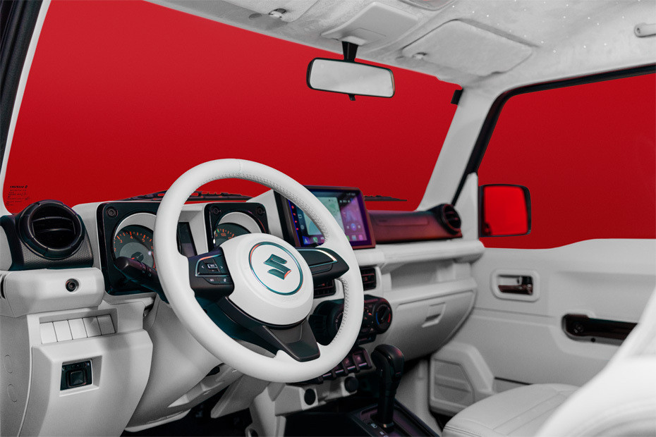 Dashboard View of Jimny Art Edition